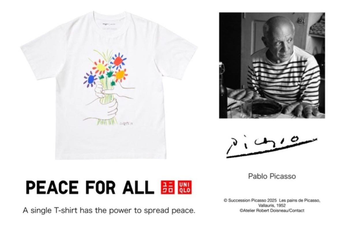 2025/03/20UNIQLO announces its first-ever Pablo Picasso t-shirt collection, in collaboration with Save the Children and NGOs to inspire hope for children in need