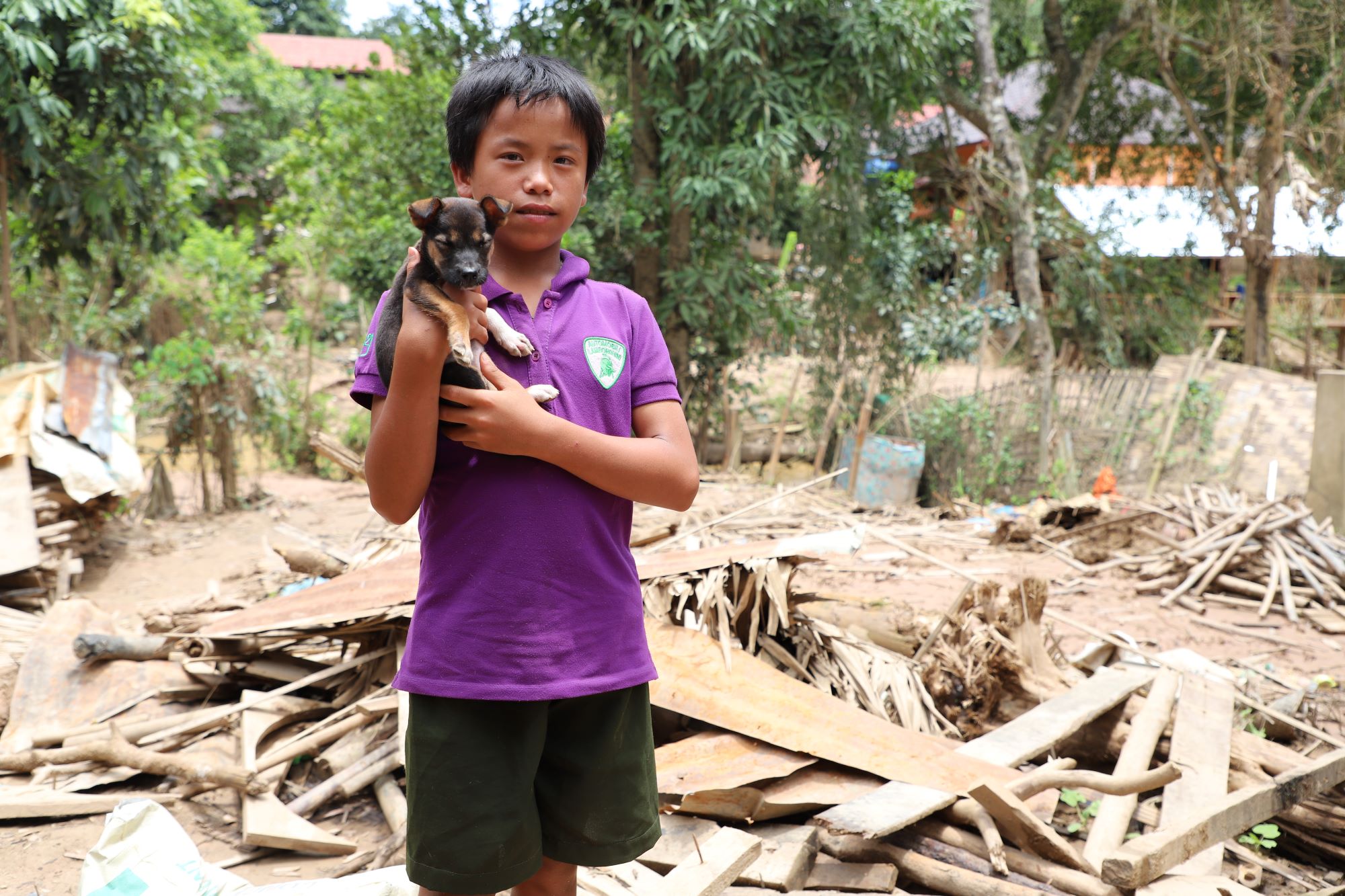 Chan in Laos flooding Gaza