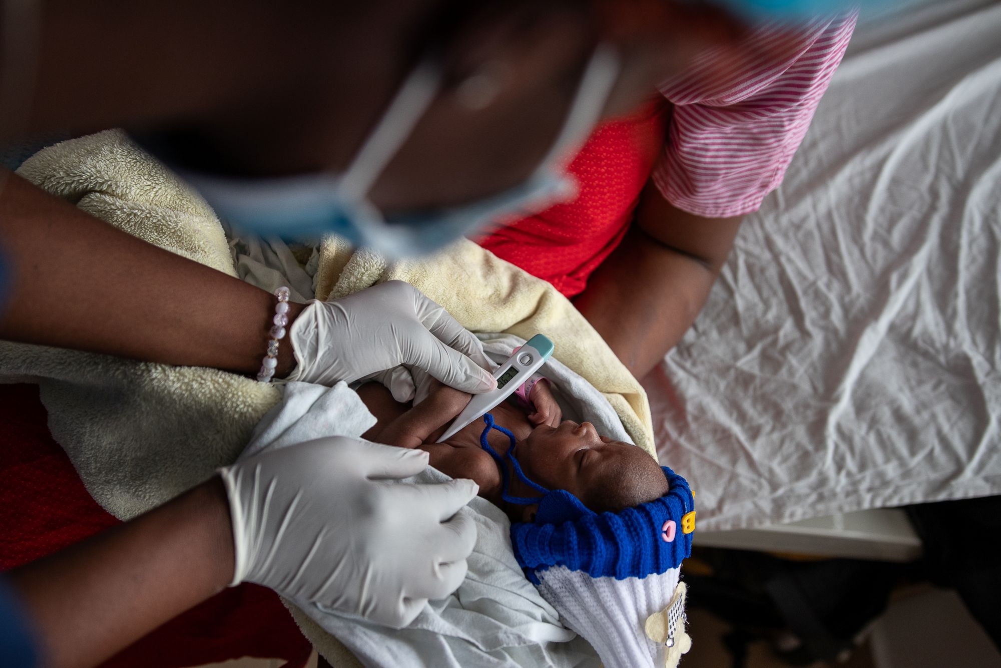 Kangaroo mother care trained nurse